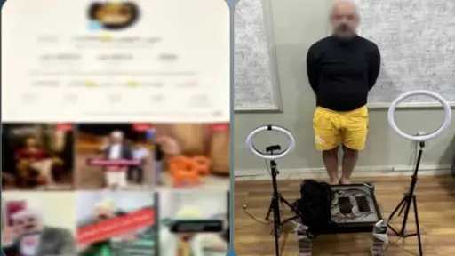 ضبط تيك توكر شهير بكفر الشيخ لنشره مقاطع خادشة للحياء بهدف زيادة المشاهدات
