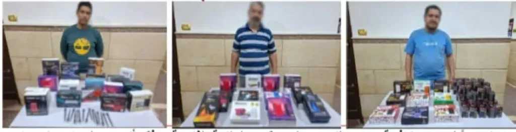 ضبط 3 محلات بالإسماعيلية لبيع أجهزة ريسيفر معدة لفك شفرات القنوات المشفرة