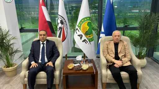 أبو ريدة يستقبل وزير الشباب والرياضة الجزائري