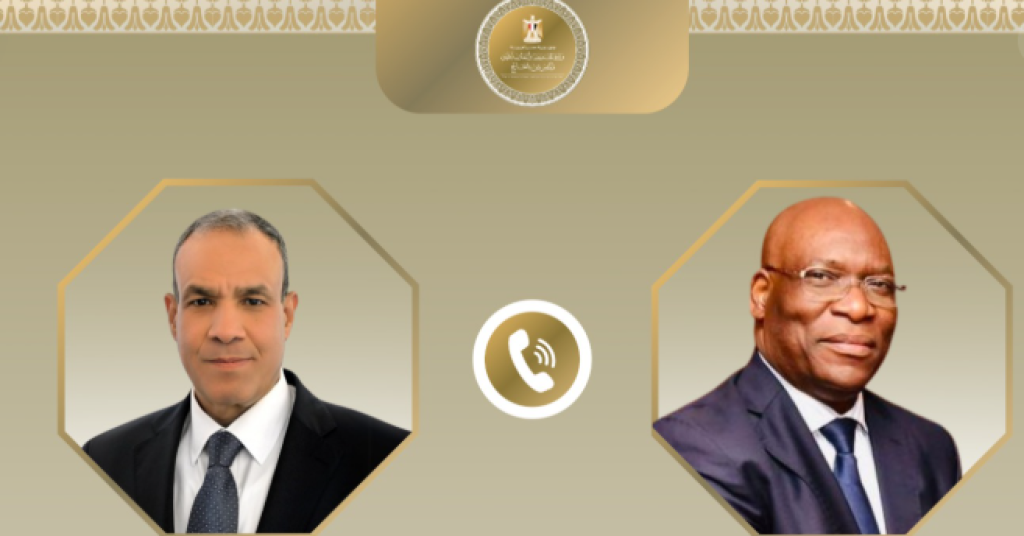 عبد العاطي ووزير خارجية غينيا الاستوائية