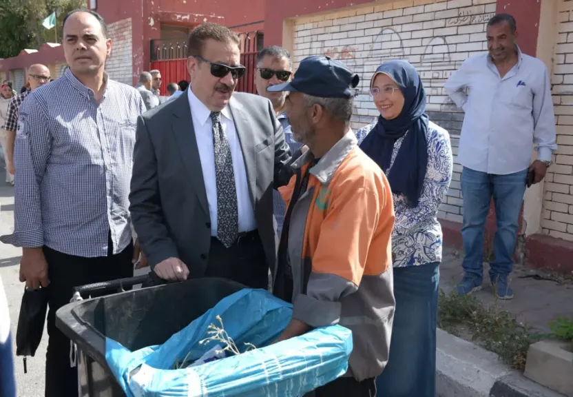 جانب من جولة محافظ بورسعيد