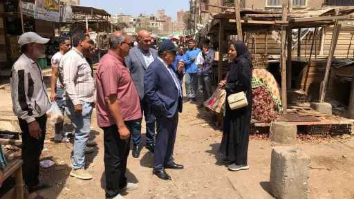 محافظ الدقهلية يتفقد سوق المجزر بالمنصورة ويوجه بتطويره وإعادة المظهر الحضاري