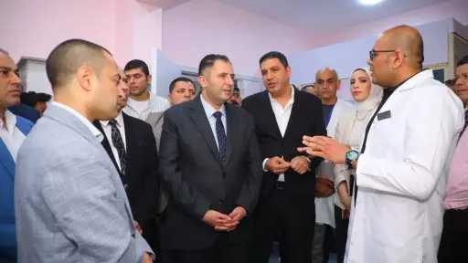 محافظ دمياط يبدأ جولة افتتاحية بكفر سعد وميت أبو غالب احتفالاً بالعيد القومى للمحافظة