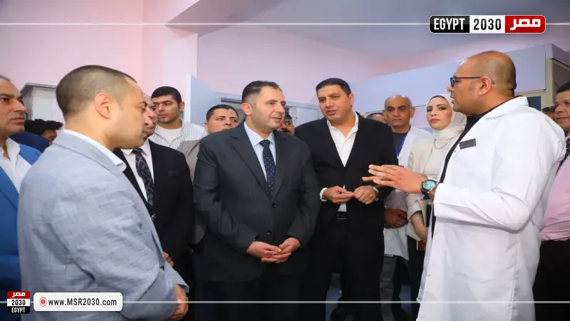 محافظ دمياط يفتتح عدد من المشروعات