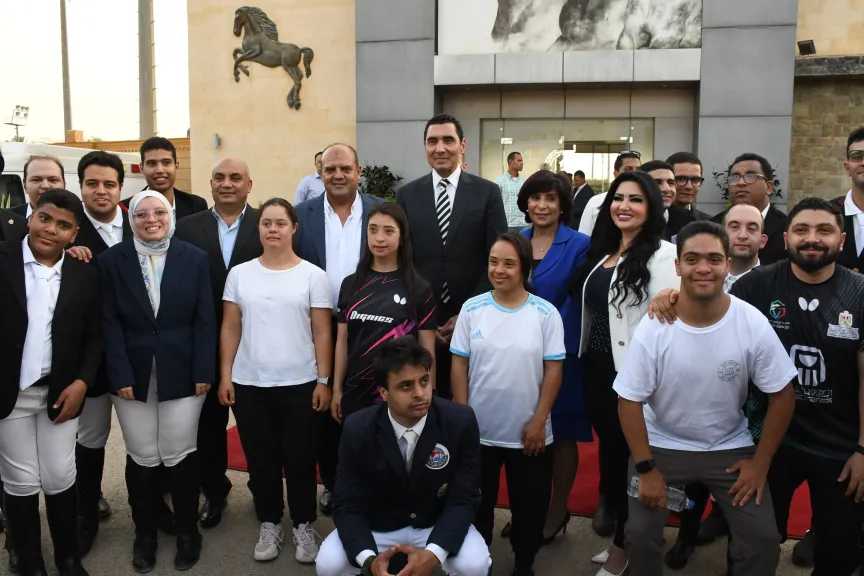 وزير الشباب والرياضة يشهد نهائي بطولة الجمهورية للفروسية لاتحاد الإعاقات الذهنية