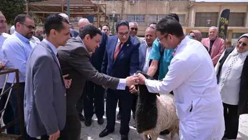رئيس جامعة القاهرة يوجه بتوفير اللحوم والأضاحي بأسعار مخفضة لأعضاء هيئة التدريس والهيئة المعاونة والعاملين