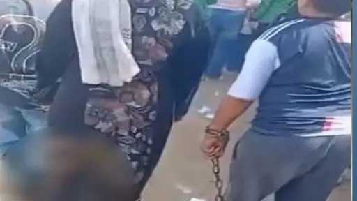 الداخلية تكشف ملابسات فيديو تقييد طفل بسلسلة حديدية... الداخلية تكشف ملابسات فيديو تقييد طفل بسلسلة حديدية أثناء ذهابه للمدرسة بالقليوبية