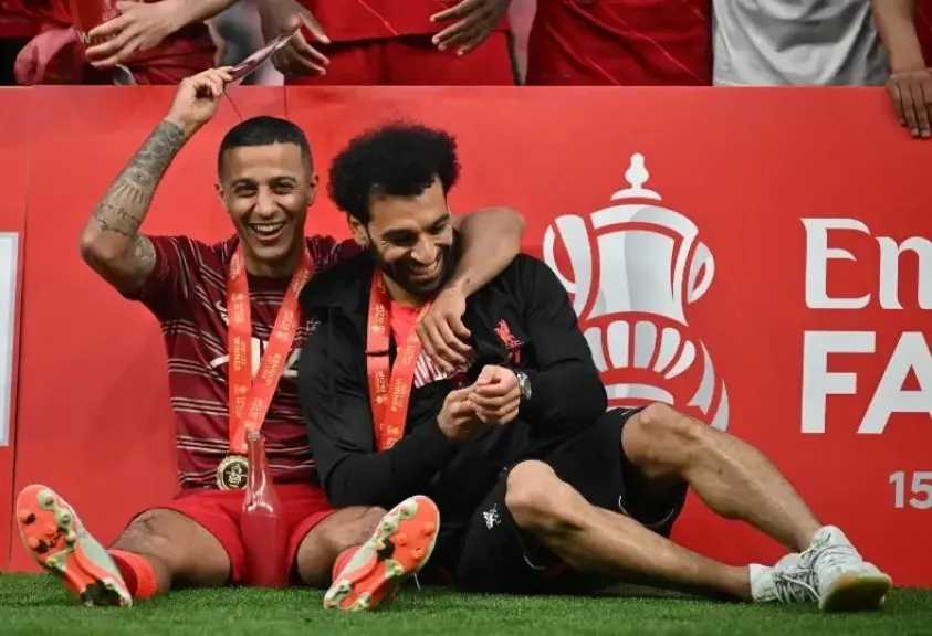 تياجو يكشف سر محمد صلاح في ليفربول: تعلمت منه الكثير.. وهو من أفضل من لعبت معهم