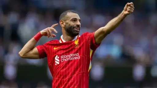 محمد صلاح: ليفربول يعني لنا كل شيء.. وأطفالي... محمد صلاح: ليفربول يعني لنا كل شيء.. وأطفالي يرفضون تشجيع أي فريق آخر