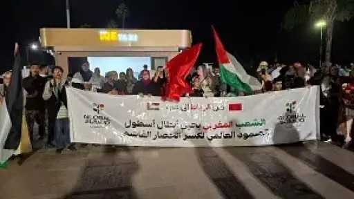 الدار البيضاء.. استقبال حافل لناشطين مغاربة من أسطول الصمود
