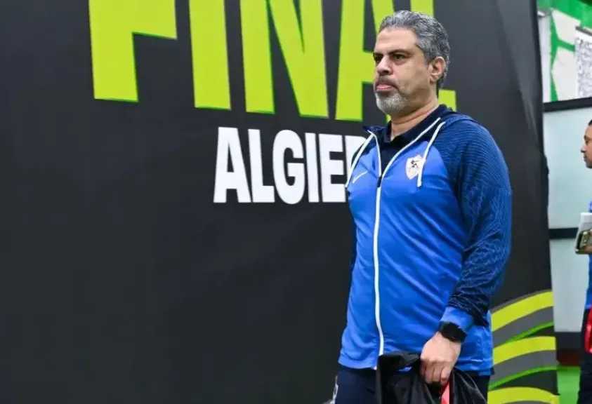 معتمد جمال يشيد بجون إدوارد ويكشف أسرار غرفة ملابس الزمالك