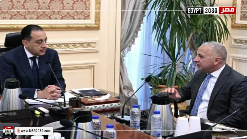 مدبولي  مع السويدي إلكتريك