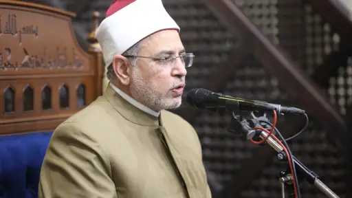 رئيس جامعة الأزهر: الحج هو المؤتمر العالمي الذي... رئيس جامعة الأزهر: الحج هو المؤتمر العالمي الذي يجمع الأمة من أقصاها إلى أقصاها حرصًا على وحدتها