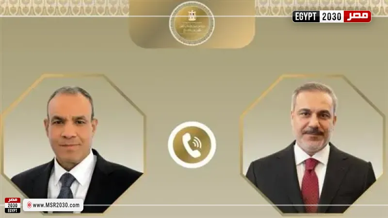 وزير الخارجية ونظيره التركي