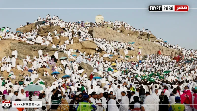 الحجاج على جبل عرفات