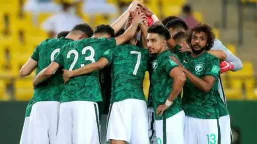 منتخب السعودية يصل أمريكا استعدادا لكأس العالم منتخب السعودية يصل أمريكا استعدادا لكأس العالم