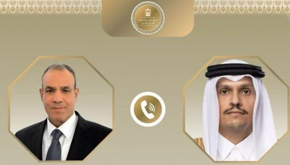 وزير الخارجية ونظيره القطري