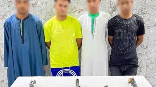 الداخلية تكشف ملابسات فيديو إشهار أسلحة أثناء نقل منقولات حفل زفاف بأسيوط.. وضبط 4 متهمين