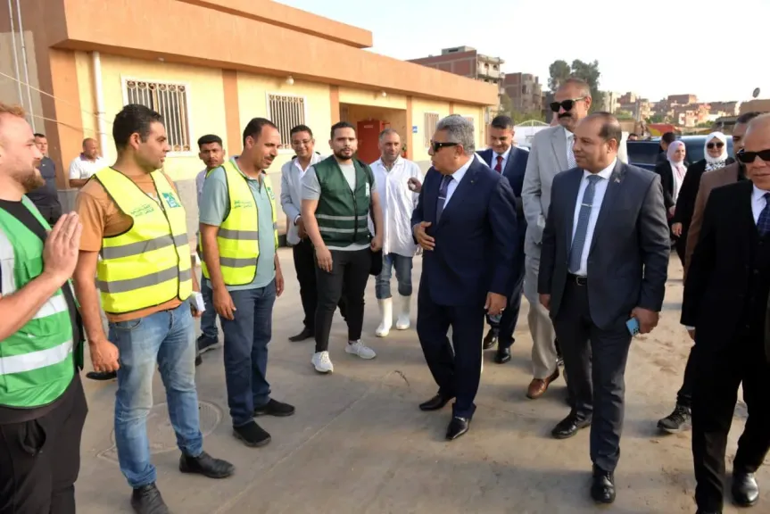جانب من جولة محافظ الدقهلية