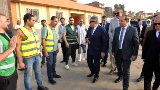 محافظ الدقهلية يشهد ذبح الأضاحي بمجزر المنصورة عقب... محافظ الدقهلية يشهد ذبح الأضاحي بمجزر المنصورة عقب صلاة عيد الأضحى