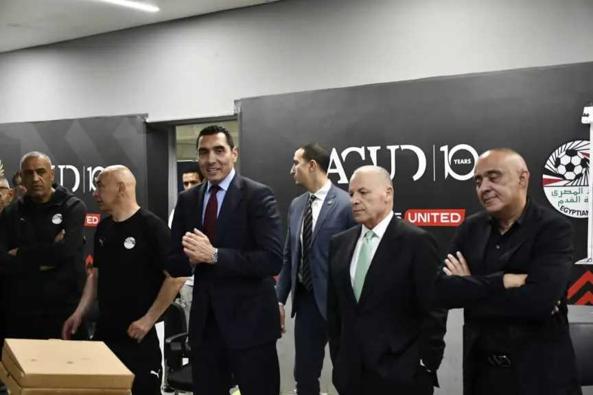 قبل ودية البرازيل.. وزير الرياضة يحفّز لاعبي منتخب مصر برسالة نارية