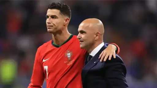 رونالدو يقود هجوم البرتغال.. وماييلي على مقاعد البدلاء... رونالدو يقود هجوم البرتغال.. وماييلي على مقاعد البدلاء في مواجهة الكونغو الديمقراطية بالمونديال