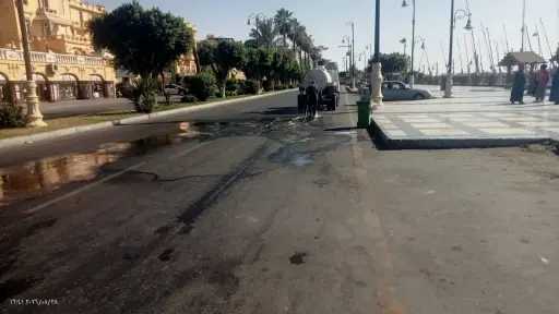 رفع 30 طن مخلفات بمدينة الأقصر وإزالة حالة تعدي على أرض زراعية بمدينة الأقصر