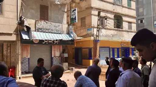 النيابة الإدارية تعاين موقع انهيار جزئي بعقار في... النيابة الإدارية تعاين موقع انهيار جزئي بعقار في مطوبس وإصابة طفلين وتباشر التحقيقات