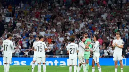 توتر داخل غرفة ملابس ريال مدريد.. ومبابي أمام... توتر داخل غرفة ملابس ريال مدريد.. ومبابي أمام اختبار لاستعادة الثقة