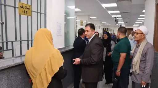 محافظ دمياط يتفقد المركز التكنولوجي لخدمة المواطنين محافظ دمياط يتفقد المركز التكنولوجي لخدمة المواطنين