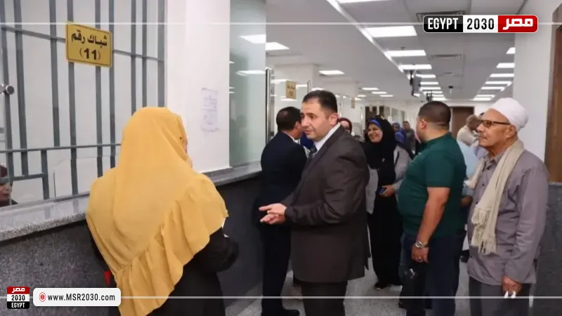 جانب من جولة محافظ دمياط