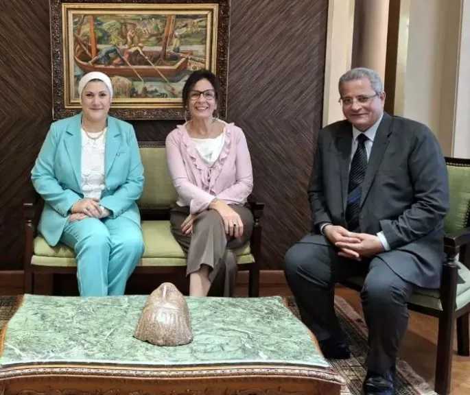وزيرة الثقافة ورئيسة القومي للطفولة والأمومة تبحثان سبل التعاون لتنمية الوعي الثقافي والمعرفي لدى الأطفال