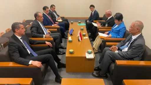 وزير الخارجية يلتقي المبعوثة الخاصة لرئيس الوزراء الياباني لمؤتمر الأمم المتحدة للمياه 2026