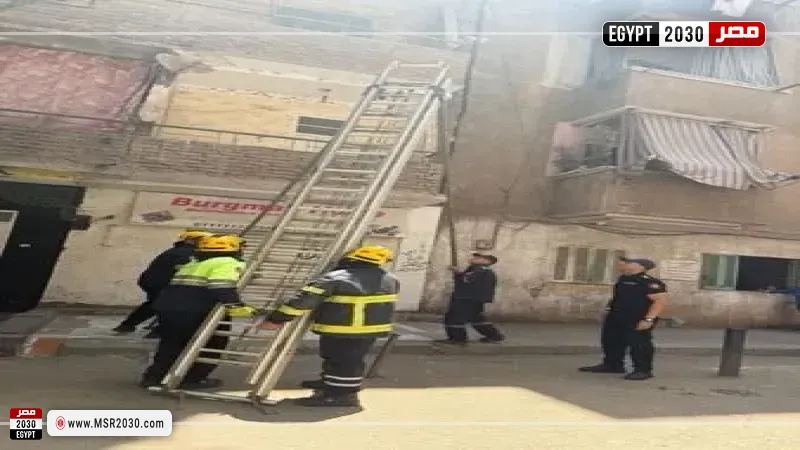 إنقاذ قطة عالقة بشرفة في شبرا.. تدخل سريع قبل وصول الحماية المدنية