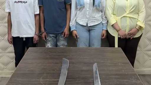 الداخلية تكشف كواليس  فيديو تحرش وتهديد بأسلحة بيضاء في السيدة زينب