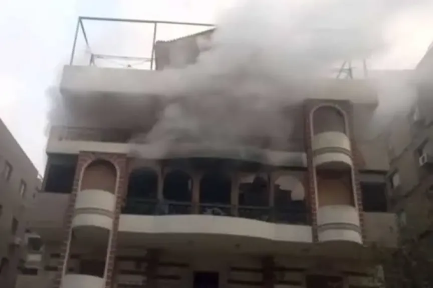 السيطرة على حريق داخل فيلا  