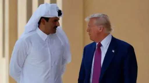 أمير قطر وترامب يبحثان هاتفيا جهود خفض التصعيد... أمير قطر وترامب يبحثان هاتفيا جهود خفض التصعيد بالمنطقة