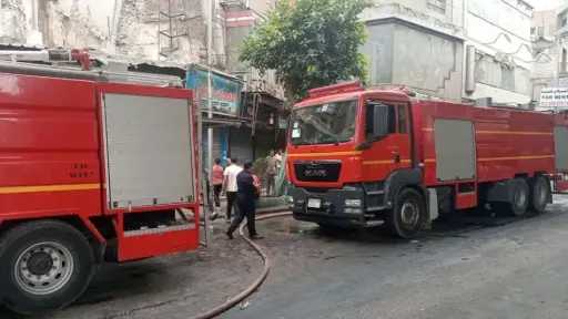إصابة 8 أشخاص فى حريق داخل عيادات... إصابة 8 أشخاص فى حريق داخل عيادات التأمين الصحي بالفيوم