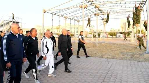 وزير الدفاع وعدد من الوزراء يتفقدون منظومة الإعداد والتأهيل لطلبة الكليات العسكرية والدورات المدنية بالأكاديمية العسكرية المصرية