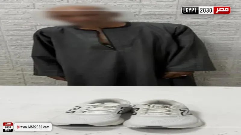 ضبط متهم بسرقة أحذية
