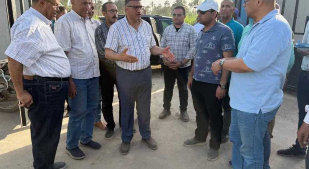 محافظ قنا يتفقد المجزر النصف آلي بقوص ويوجه بسرعة تشغيله وتدريب الكوادر الفنية