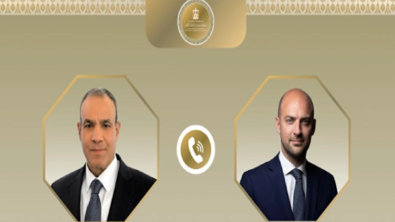 وزير الخارجية ونظيره الفرنسي