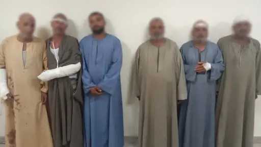 مشاجرة بالعصي والحجارة في قنا بسبب خلافات الجيرة.. وضبط جميع المتهمين