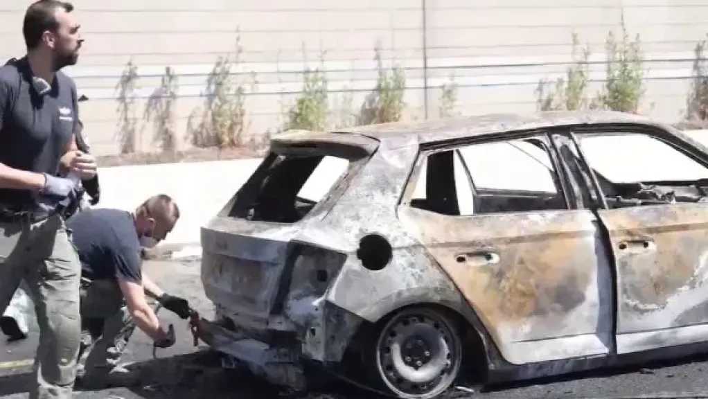 بعد العثور عليها قرب سيارتها المحترقة.. مقتل ضابطة إسرائيلية واعتقال زوجها