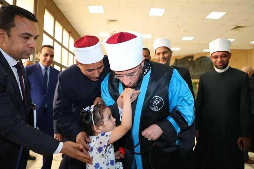 وزير الأوقاف يشارك في مناقشة رسالة دكتوراه بجامعة المنيا
