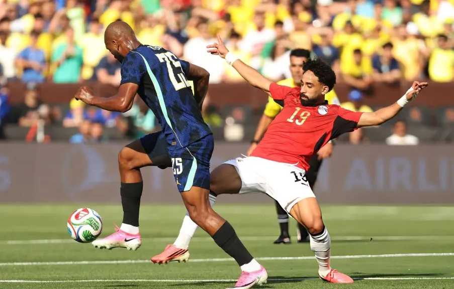 عاجل| منتخب مصر يخسر بثنائية أمام البرازيل وديًا قبل كأس العالم.. فيديو