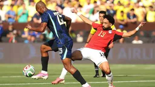 عاجل| منتخب مصر يخسر بثنائية أمام البرازيل وديًا قبل كأس العالم.. فيديو