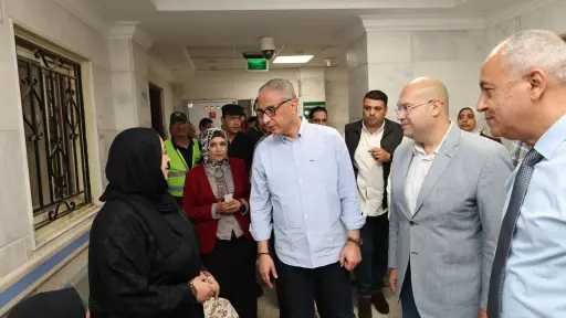 محافظ الجيزة يتفقد مستشفى شبرامنت المركزي بأبو النمرس... محافظ الجيزة يتفقد مستشفى شبرامنت المركزي بأبو النمرس للوقوف على مستوى الخدمات الصحية المقدمة للمواطنين