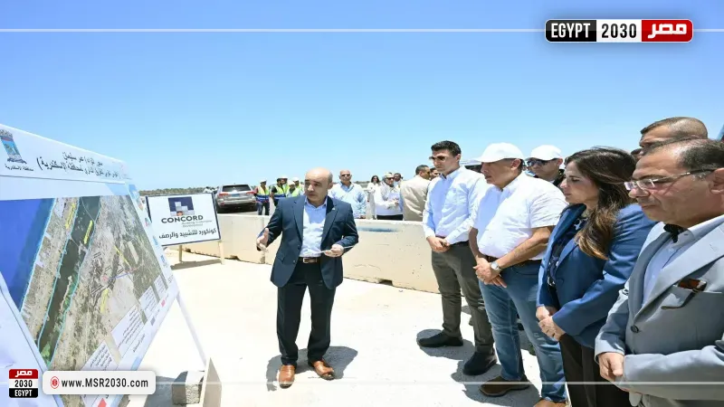 رئيس الوزراء يتفقد مشروع محور اللواء عمر سليمان بمحافظة الإسكندرية