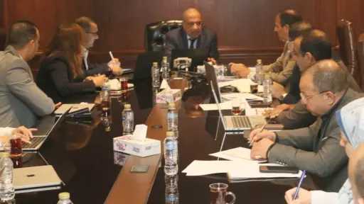 وزير الكهرباء يستعرض مع نكسوس أنالاتيكا آليات الفصل... وزير الكهرباء يستعرض مع نكسوس أنالاتيكا آليات الفصل بين قطاعات الإنتاج والنقل والتوزيع